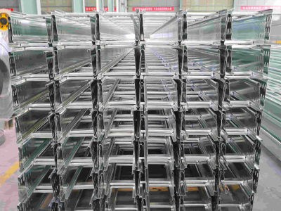 Slotted cable tray