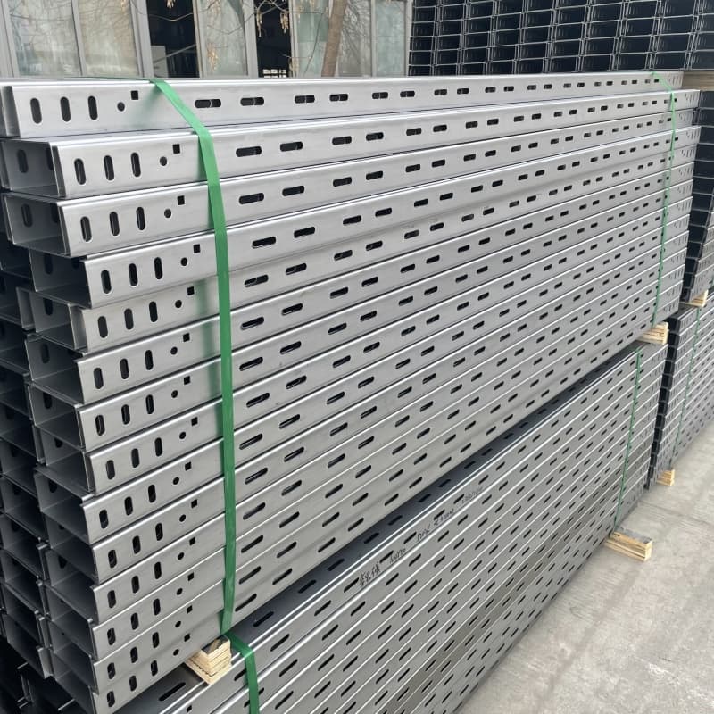 Perforated tray bridge